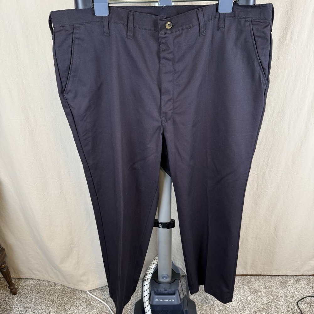 NEW Red Kap Black Cotton Work Pants‎ 46 X 36 PC44BK2 Industrial Uniforms
